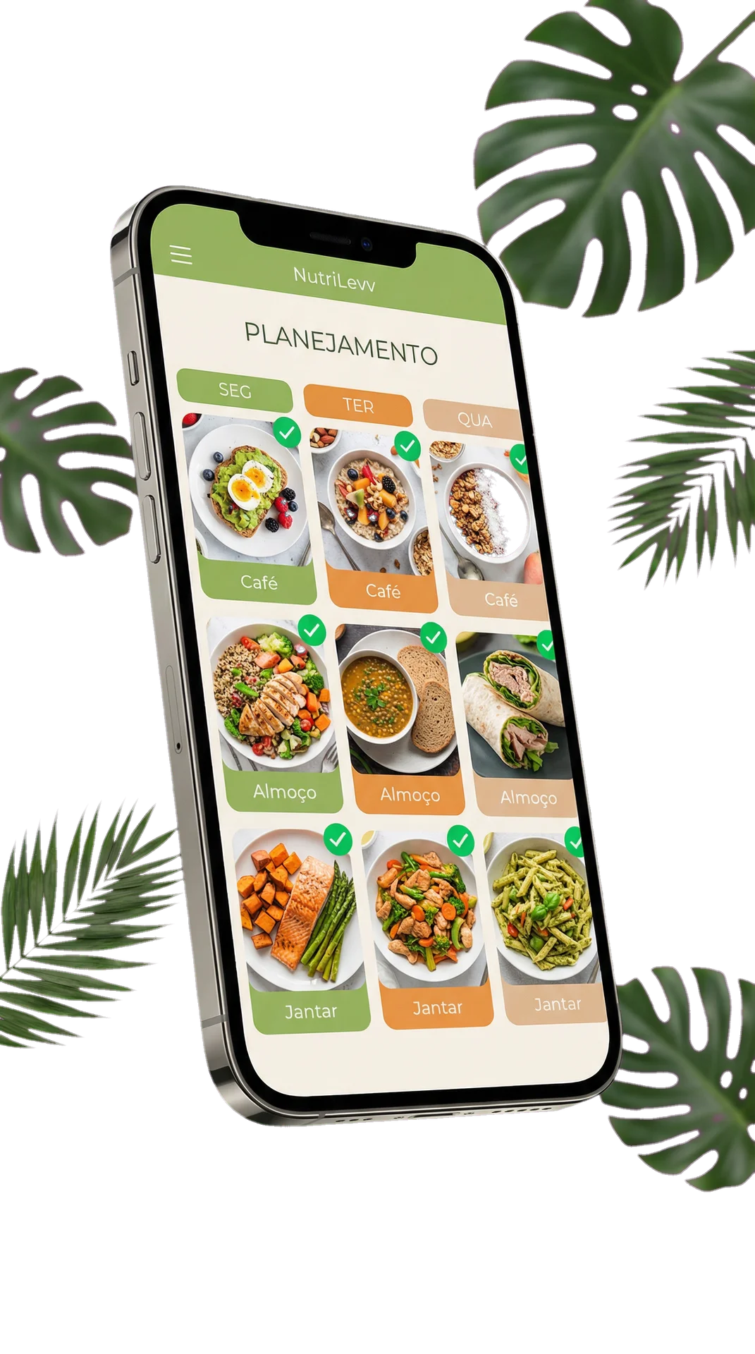NutriLevv App Interface